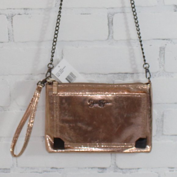 jessica simpson rose gold luggage